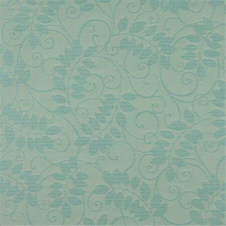 DESIGNER FABRICS 54 In. Wide Light Blue- Floral Vine Outdoor- Indoor- Marine Scotchgarded Fabric F628